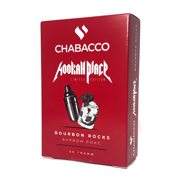 Смесь Chabacco Medium BOURBON ROCKS (БУРБОН РОКС) 50 гр в Новосибирске