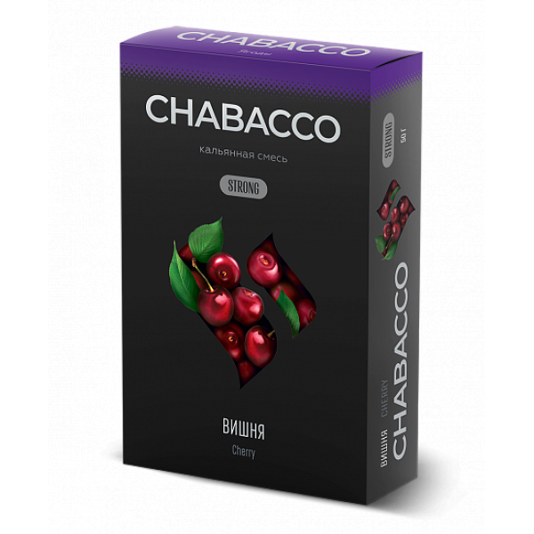 Смесь Chabacco Strong Cherry (Вишня) 50 гр в Новосибирске