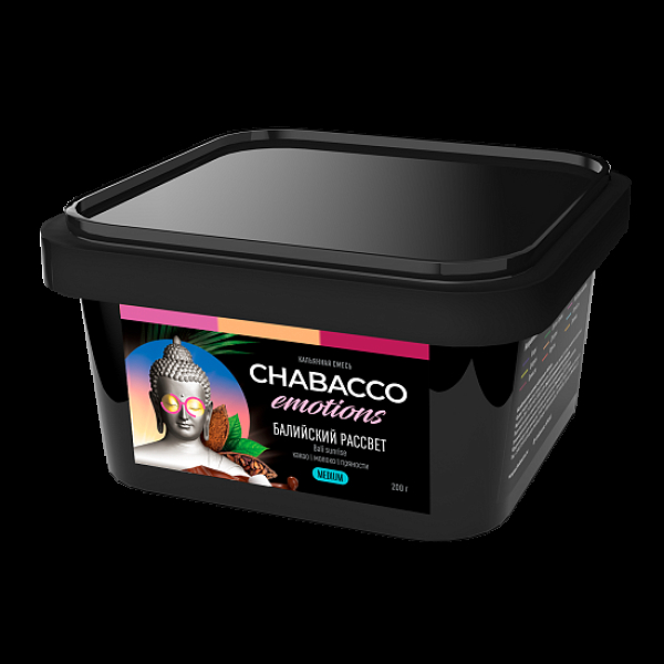 Смесь Chabacco Medium Emotions Bali sunrise (Балийский рассвет) 200 гр в Новосибирске