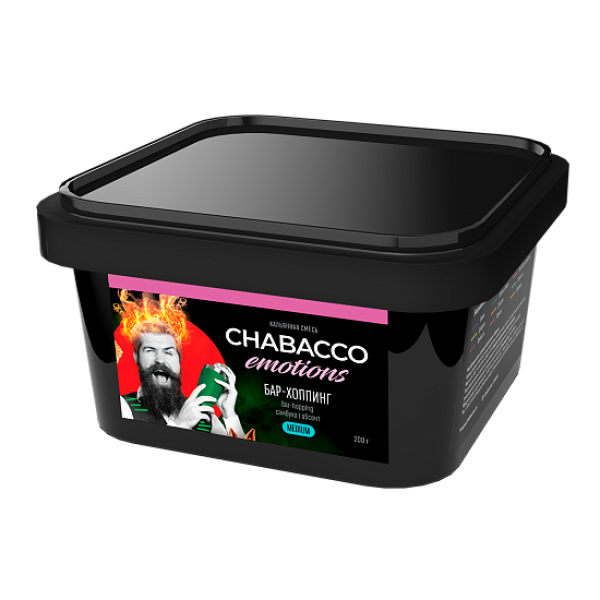 Смесь Chabacco Medium Emotions Bar hopping (Бар хоппинг) 200 гр в Новосибирске