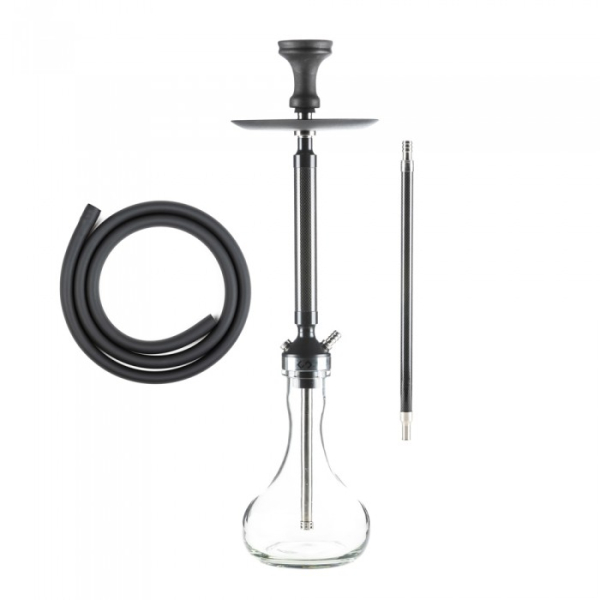 Кальян Conceptic Design Carbon Black Pro (65 см) в Новосибирске
