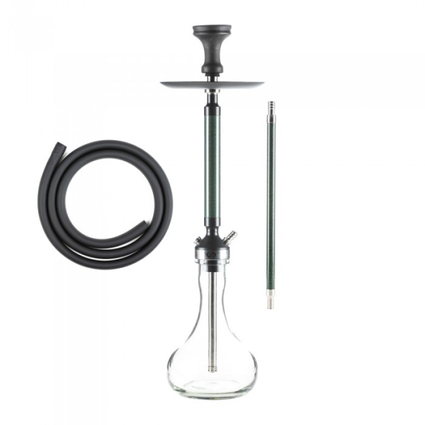 Кальян Conceptic Design Carbon Green Pro (65 см) в Новосибирске