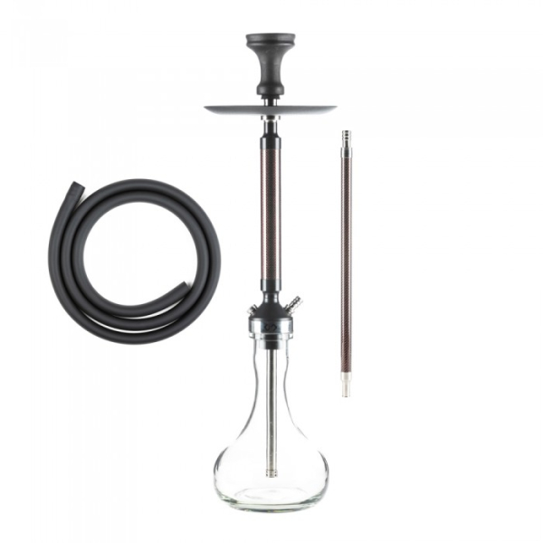 Кальян Conceptic Design Carbon Red Pro (65 см) в Новосибирске
