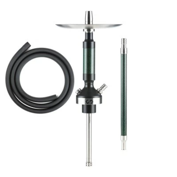 Кальян Conceptic Design Smart Carbon Green (41 см) в Новосибирске