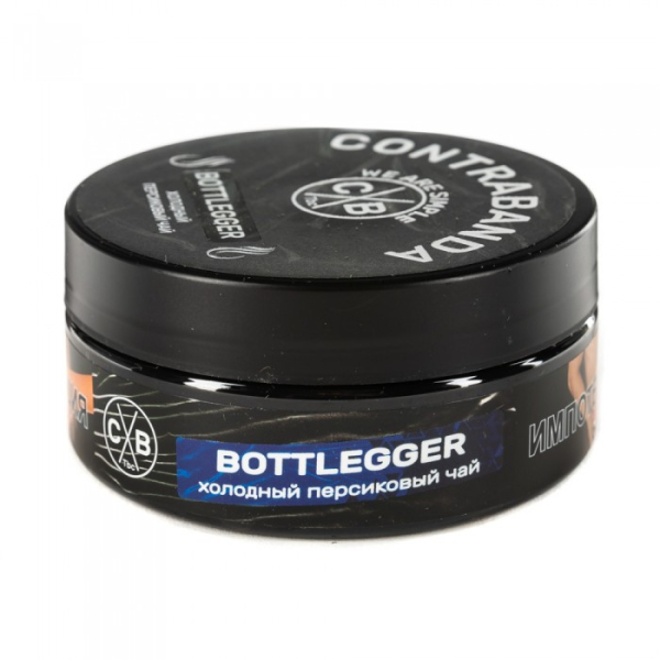 Табак CONTRABANDA Bottlegger (Холодный персиковый чай) 100 гр в Новосибирске