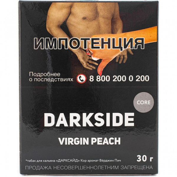 Табак Darkside Core Virgin Peach 30 грамм в Новосибирске