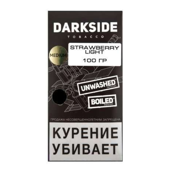 Табак Darkside Core Strawberry Light 100 грамм в Новосибирске