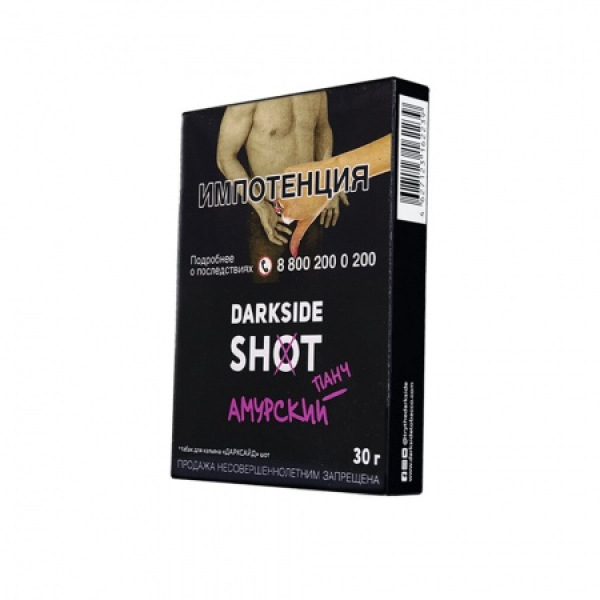 Табак Darkside SHOT Амурский Панч 30 гр в Новосибирске