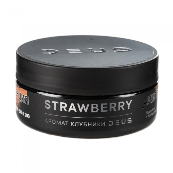 Табак Deus Strawberry (Клубника) 100 гр в Новосибирске