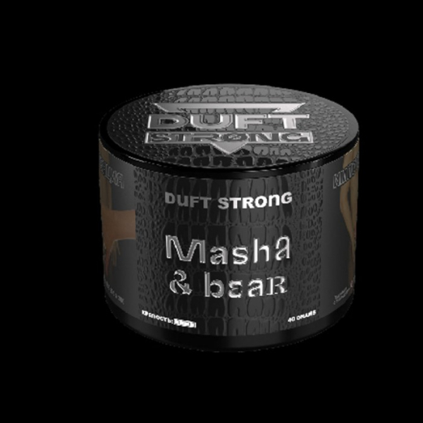 Табак Duft Strong Masha&Bear (Земляника) 40 гр в Новосибирске