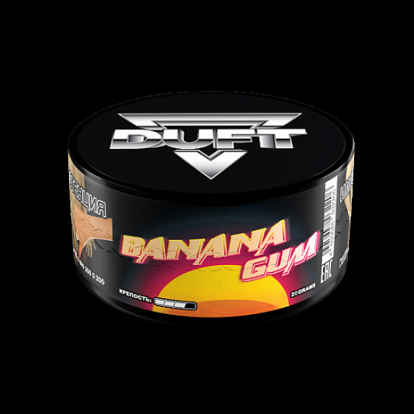 Табак Duft Banana Gum (Банановая Жвачка) 20 гр в Новосибирске