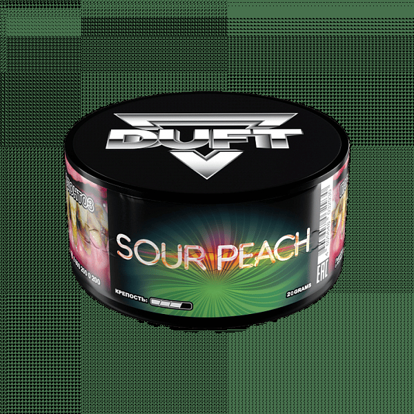 Табак Duft Sour Peach (Кислый Персик) 20 гр в Новосибирске