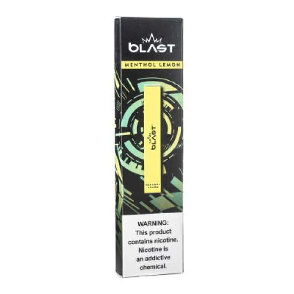 Blast Menthol Lemon, 400 тяг в Новосибирске