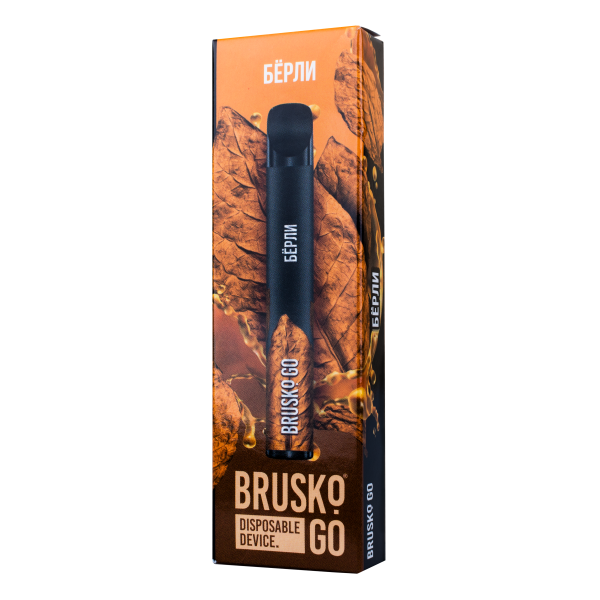 Одноразовая электронная сигарета Brusko Go Бёрли 800 затяжек в Новосибирске