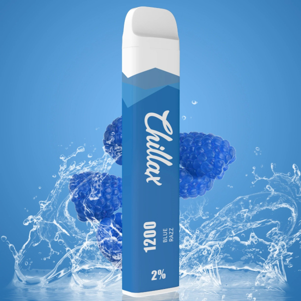 Chillax Blue Razz (Синяя малина), 1200 тяг в Новосибирске