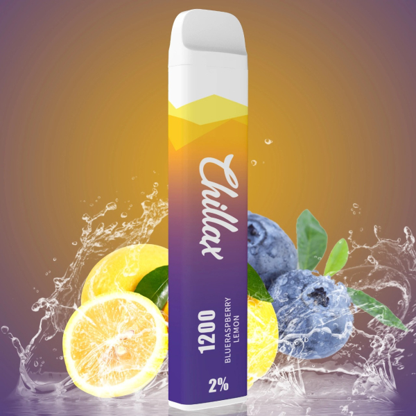 Chillax Blueraspberry Melon (Голубая малина Лимон), 1200 тяг в Новосибирске