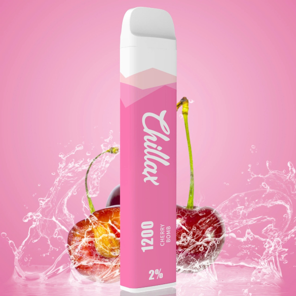 Chillax Cherry Bomb (Вишнёвая бомба), 1200 тяг в Новосибирске