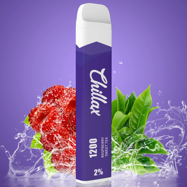 Chillax Raspberry Sweettea (Сладкий малиновый чай), 1200 тяг в Новосибирске
