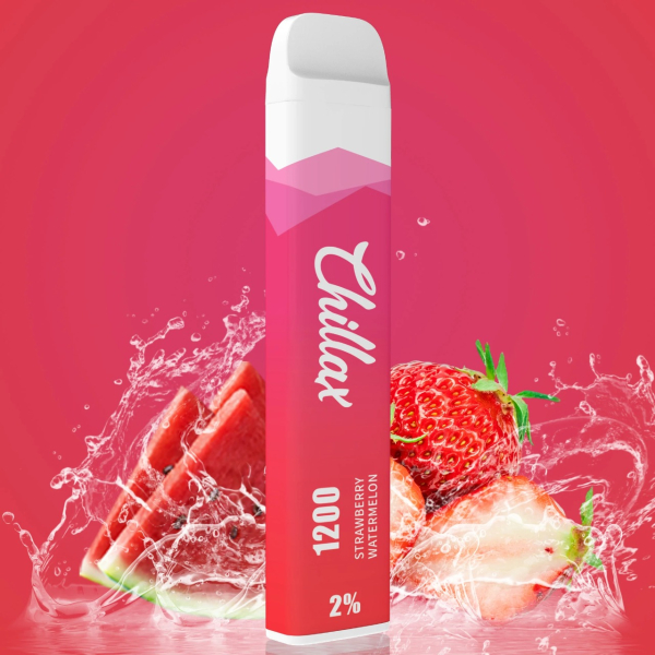 Chillax Strawberry Watermelon (Клубника Арбуз), 1200 тяг в Новосибирске