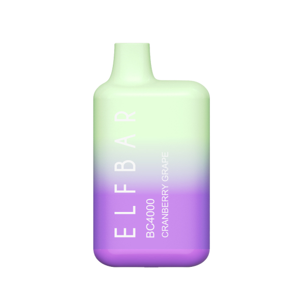 Elf Bar BC4000 Cranberry Grape (Клюква и виноград со льдом), 4000 тяг в Новосибирске