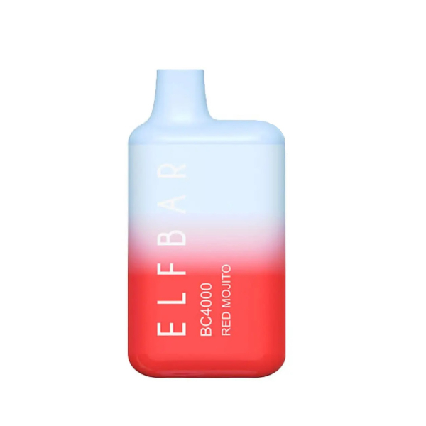 Elf Bar BC4000 Red Mojito (Клубничный мохито), 4000 тяг в Новосибирске