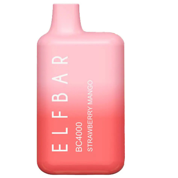 Elf Bar BC4000 Strawberry Mango (Клубника и манго), 4000 тяг в Новосибирске
