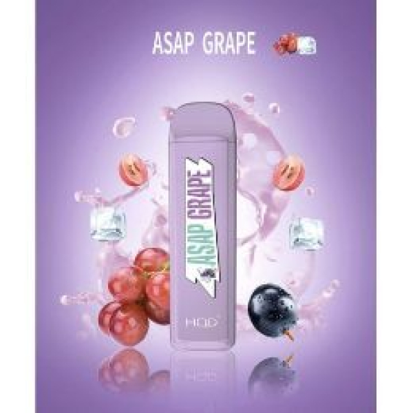 HQD MEGA Asap Grape (Винград), 1800 тяг в Новосибирске