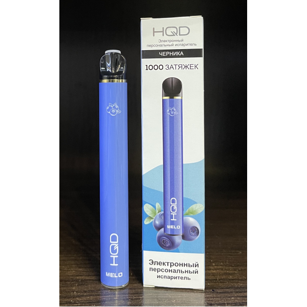 HQD melo blueberry (черника) 1000 затяжек в Новосибирске