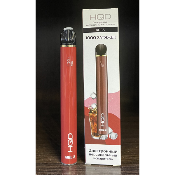 HQD melo cola (кола) 1000 затяжек в Новосибирске