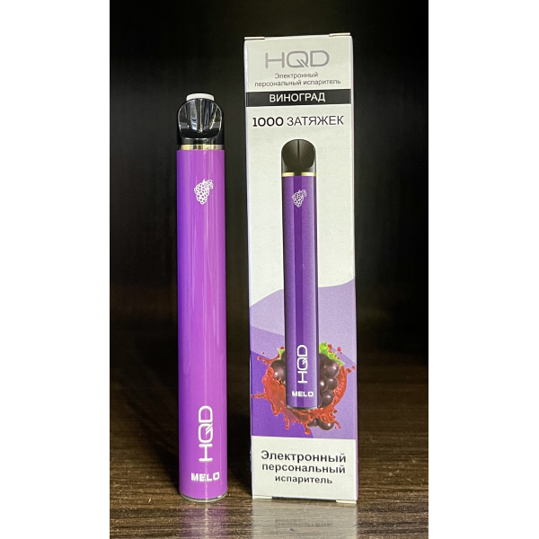 HQD melo grape (виноград) 1000 затяжек в Новосибирске