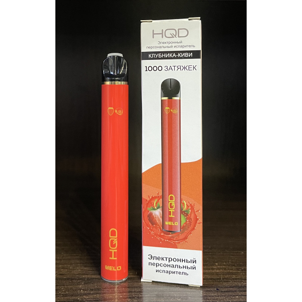 HQD melo strawberry kiwi (клубника киви) 1000 затяжек в Новосибирске