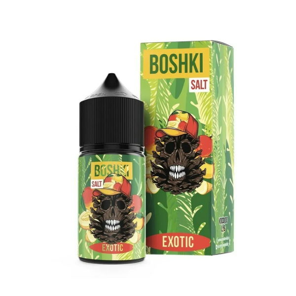 Жидкость BOSHKI Salt Exotic (Манго дыня хвоя) (30 мл, 20 мг/мл) в Новосибирске