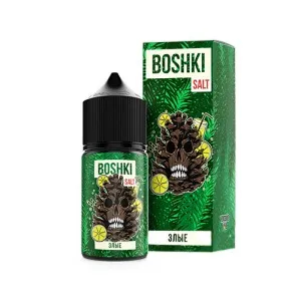 Жидкость BOSHKI Salt Злые (Лимонад ягоды хвоя) (30 мл, 20 мг/мл) в Новосибирске