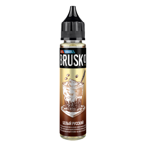 Жидкость Brusko Salt  Белый Русский 30 мл в Новосибирске
