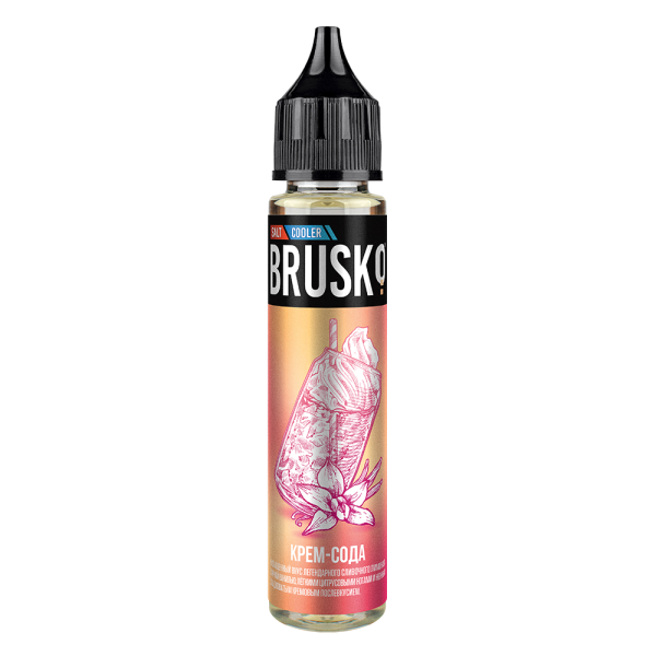 Жидкость Brusko Salt  Крем Сода 30 мл в Новосибирске