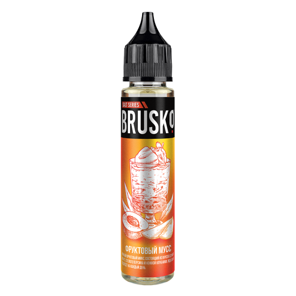 Жидкость Brusko Salt  Фруктовый Мусс 30 мл в Новосибирске
