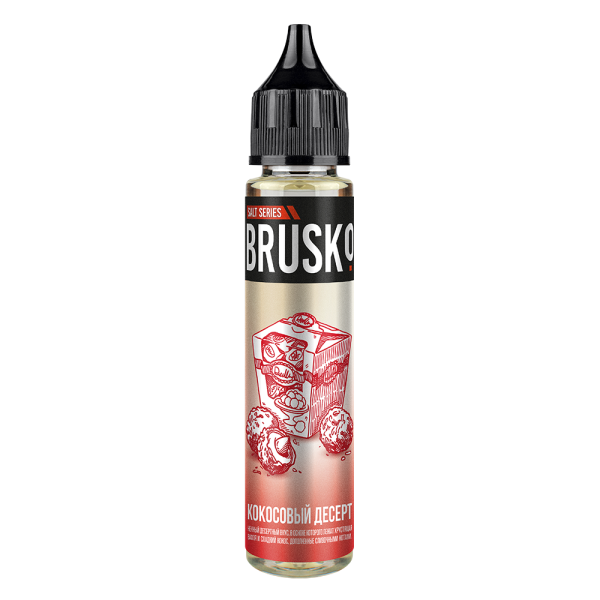 Жидкость Brusko Salt Кокосовый Десерт 30 мл в Новосибирске