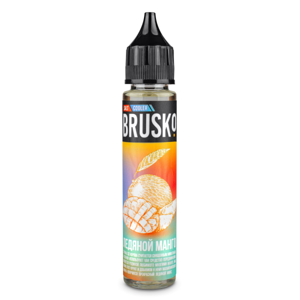 Жидкость Brusko Salt Ледяной Манго 30 мл в Новосибирске