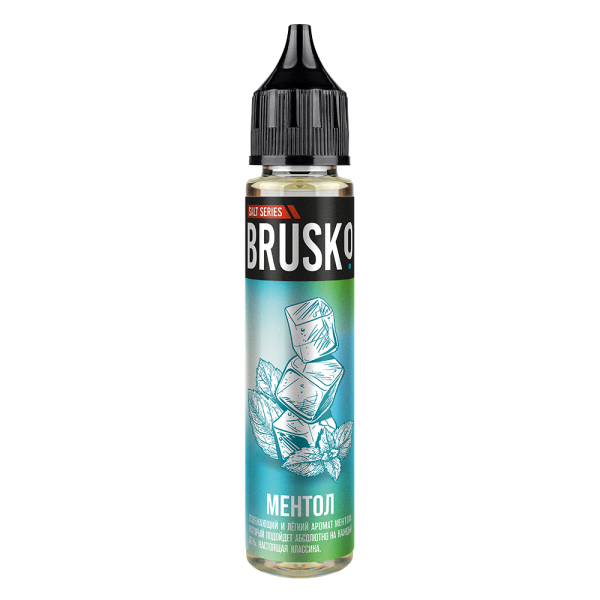 Жидкость Brusko Salt Ментол 30 мл в Новосибирске
