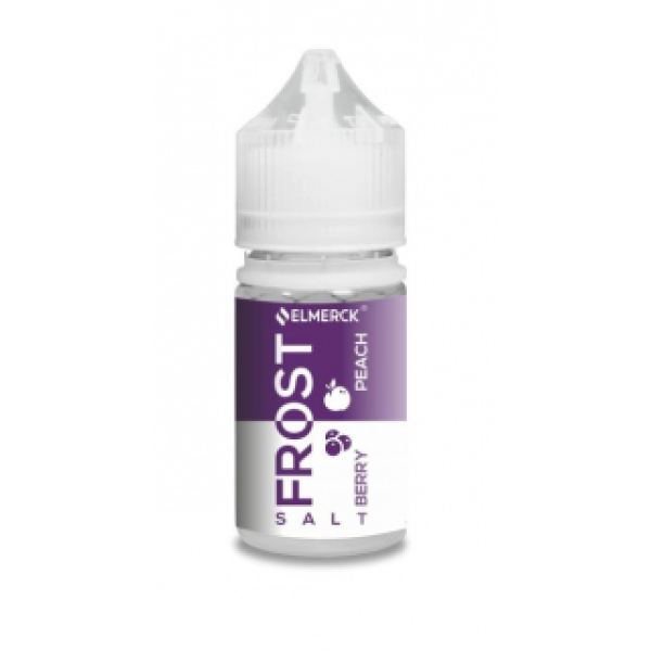 Жидкость Frost Salt Berry Peach (Персик С Черникой) (30 мл, 20 мг/мл) в Новосибирске