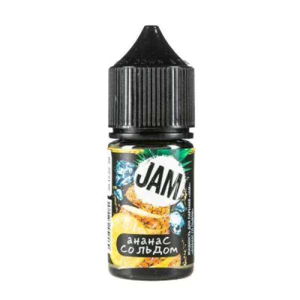Жидкость Jam Suprime Salt Ананас с Холодом (30 мл, 20 мг/мл) в Новосибирске