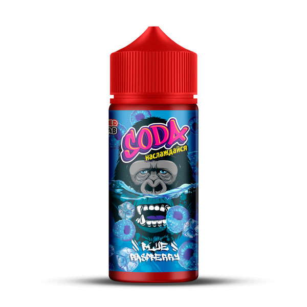 Жидкость Soda Blue Raspberry (Синяя малина) (30 мл, 20 мг/мл) в Новосибирске