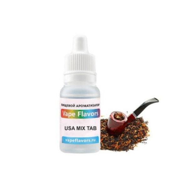 Ароматизатор Vape Flavors Usa Mix (Трубчатый табак) 10мл в Новосибирске