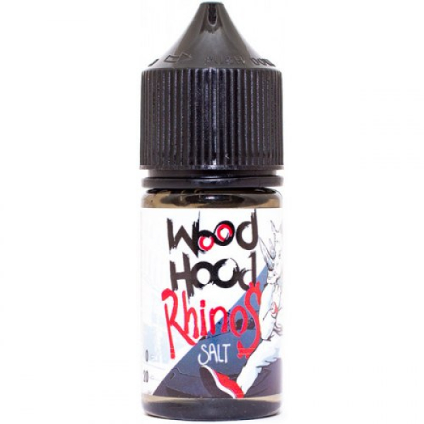 Жидкость Wood Hood Rhinos (Клубника Киви Лимон Лед) (30 мл, 20 мг/мл) в Новосибирске