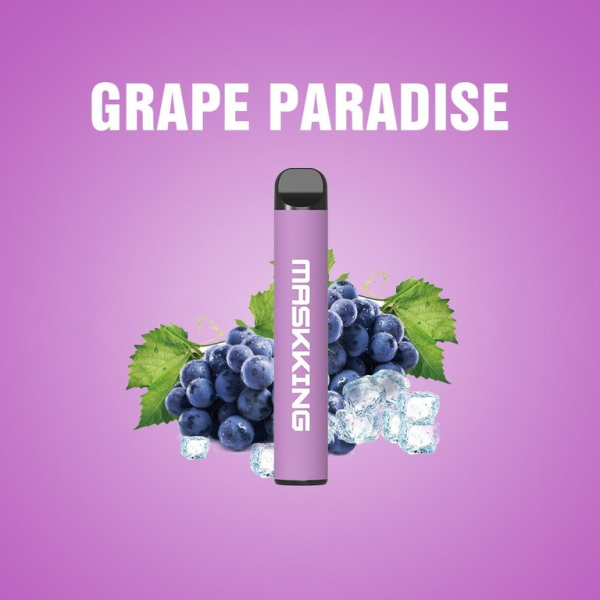 Одноразовая электронная сигарета Maskking High Pro Grape Paradise (Виноградный Рай) 1000 затяжек в Новосибирске