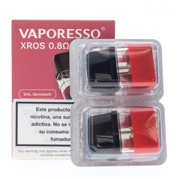 Упаковка картриджей Vaporesso XROS Series 0.8 ohm Pod 2 ml (в упаковке 2 шт) в Новосибирске