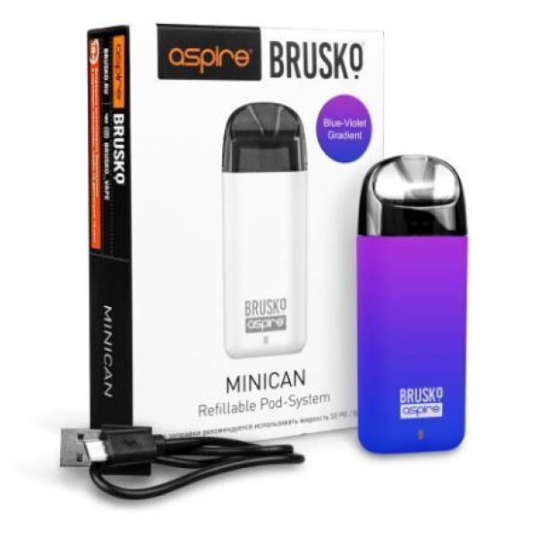 Brusko MINICAN 2 (400 мАч, Синий,фиолетовый) в Новосибирске