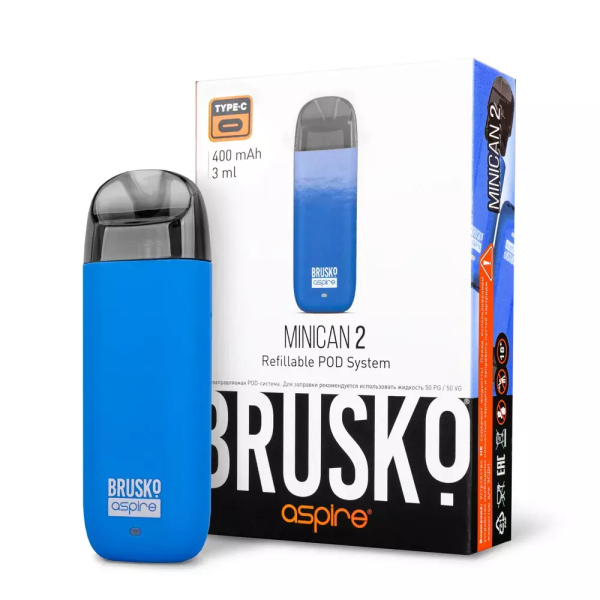 Brusko MINICAN 2 (400 мАч, Синий) в Новосибирске