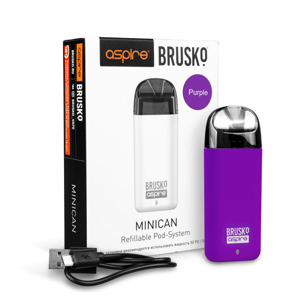 Brusko MINICAN 2 (400 мАч, Фиолетовый) в Новосибирске