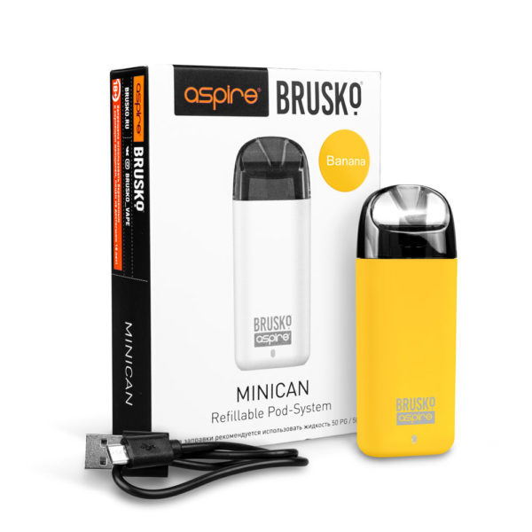 Brusko MINICAN plus (850 мАч, Желтый) в Новосибирске